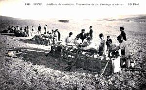 Setif - Artillerie de Montagne - 1911